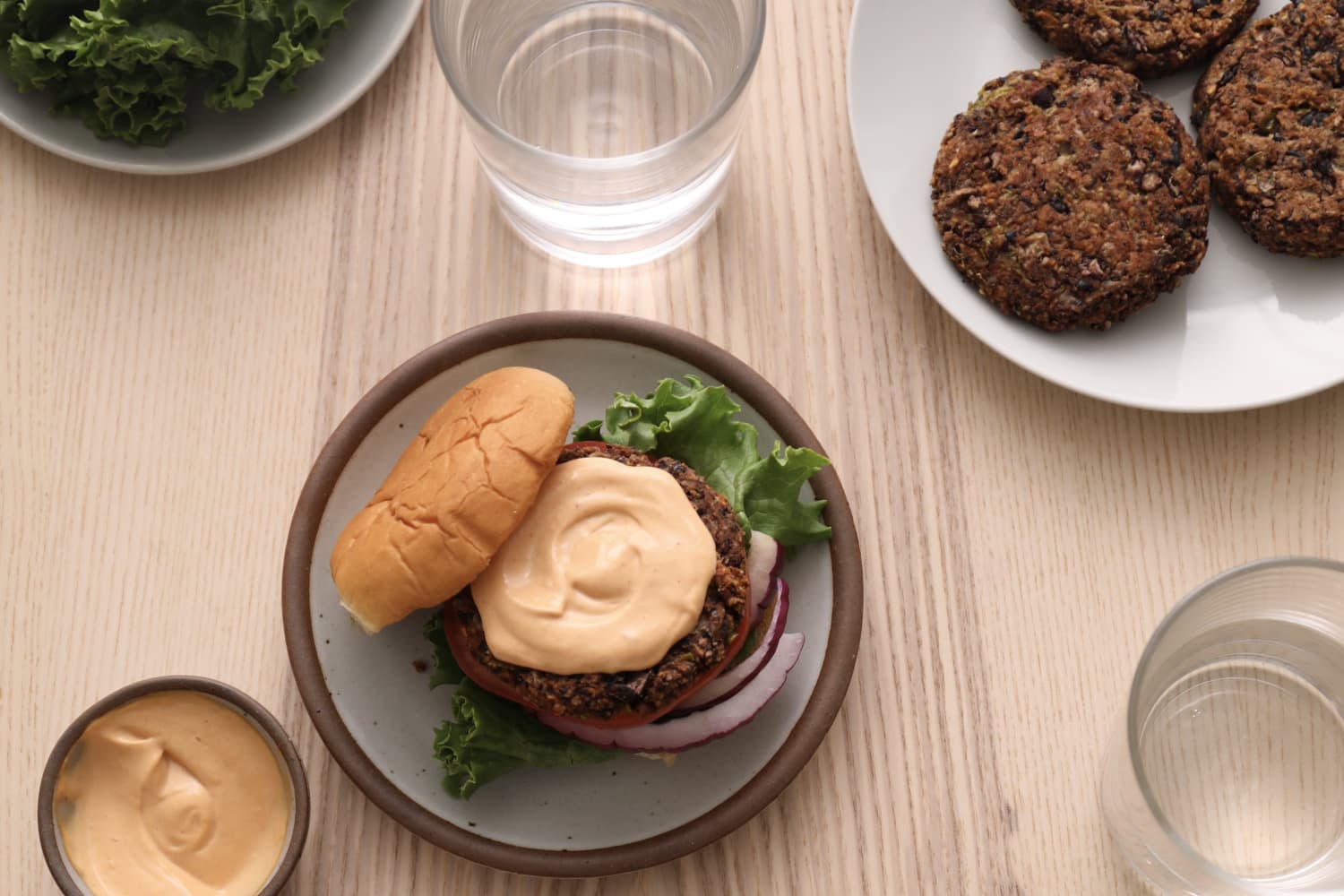 Black BeanMushroom Burger Patties Recipe The Kitchn